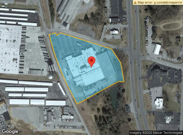  1383 Industrial Blvd, Crossville, TN Parcel Map