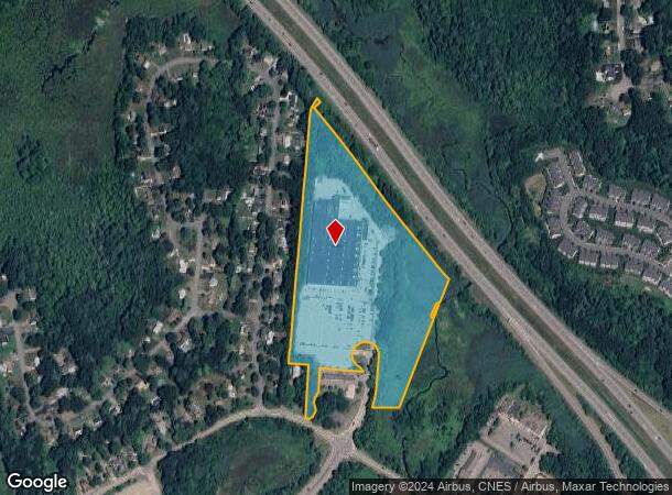  100 Corporate Dr, Franklin, MA Parcel Map