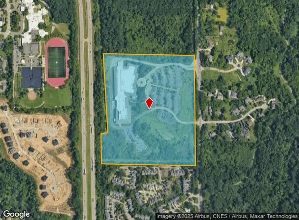 789 N Dixboro Rd, Ann Arbor, MI Parcel Map