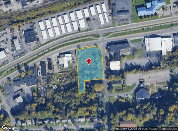  2176 Erie Blvd East & Beattie St, Syracuse, NY Parcel Map