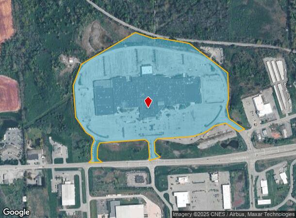 1579 Clark Street Rd, Auburn, NY Parcel Map