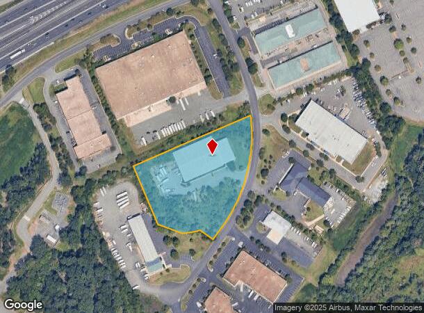 7200 Gateway Ct, Manassas, VA Parcel Map