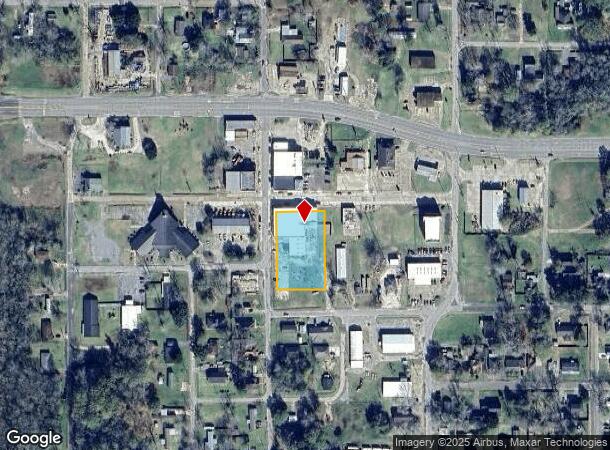  689 6Th St, Sour Lake, TX Parcel Map