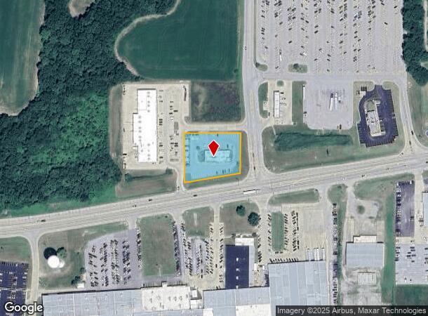 101 W Baldridge Rd, Salem, IL Parcel Map