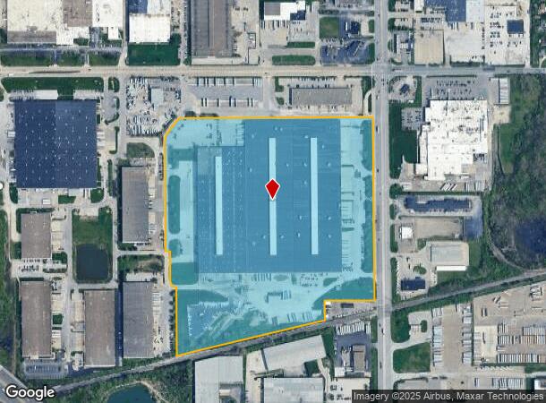 2900 N Shadeland Ave, Indianapolis, IN Parcel Map