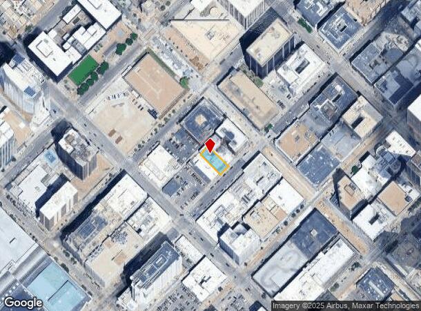 1545 Champa St, Denver, CO Parcel Map