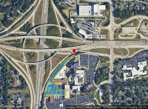  3009 N Ballas Rd, Saint Louis, MO Parcel Map