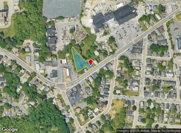  739 Waverley St, Framingham, MA Parcel Map