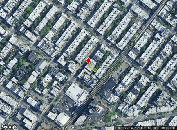 1676 Gates Ave, Ridgewood, NY Parcel Map