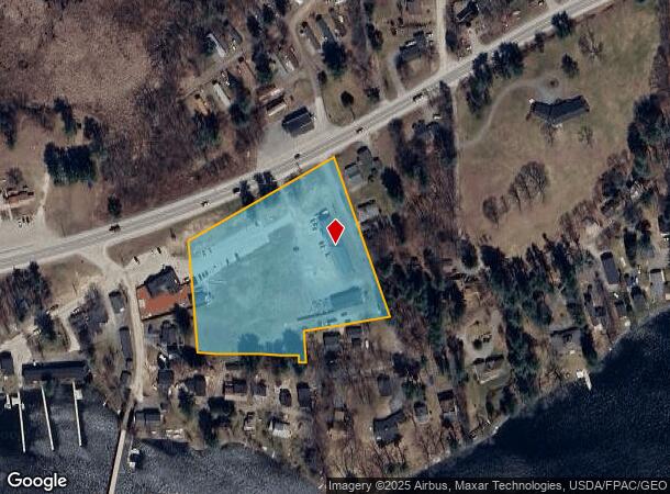  2541 Us Route 202, Winthrop, ME Parcel Map