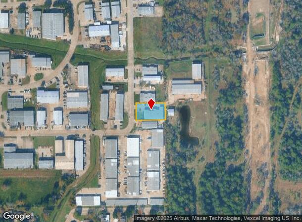 319 Derrick Dr, Humble, TX Parcel Map