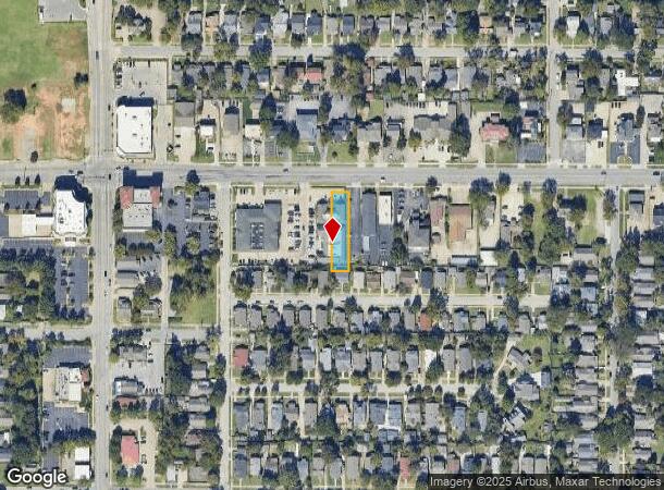 1822 E 15Th St, Tulsa, OK Parcel Map