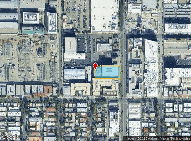 925 N La Brea Ave, West Hollywood, CA Parcel Map