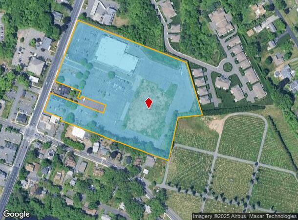  501 Newton St, South Hadley, MA Parcel Map