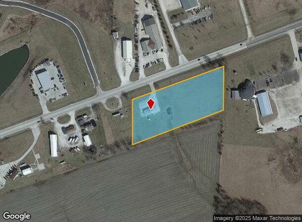  1400 E Highway 24, Moberly, MO Parcel Map