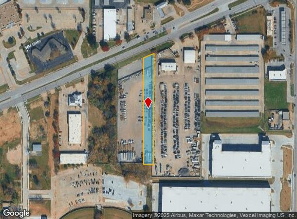 1213 W Euless Blvd, Euless, TX Parcel Map