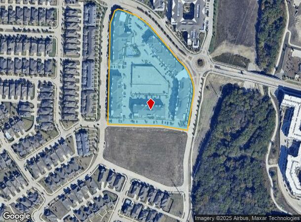  1160 Montgomery Blvd, Allen, TX Parcel Map