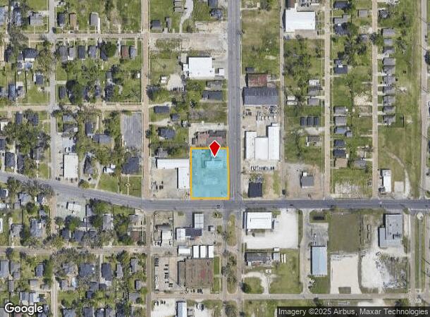  1133 Broad St, Lake Charles, LA Parcel Map
