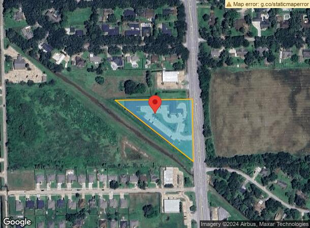  2839 N Velasco St, Angleton, TX Parcel Map