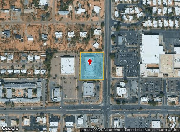 2485 N Swan Rd, Tucson, AZ Parcel Map