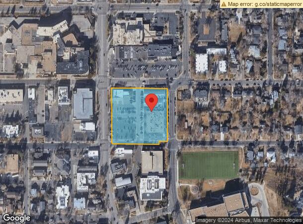  2600 Broadway St, Boulder, CO Parcel Map