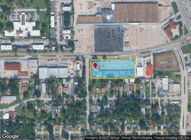 455 W Parker Rd, Houston, TX Parcel Map
