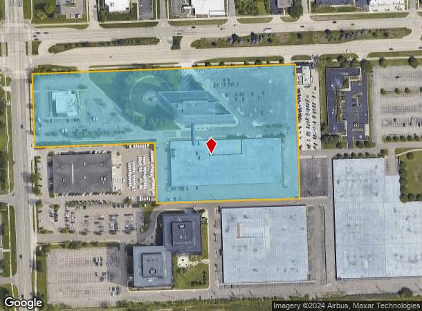  100 E Big Beaver Rd, Troy, MI Parcel Map