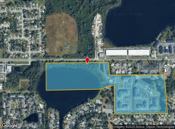 110 W Zora Pl, Orlando, FL Parcel Map