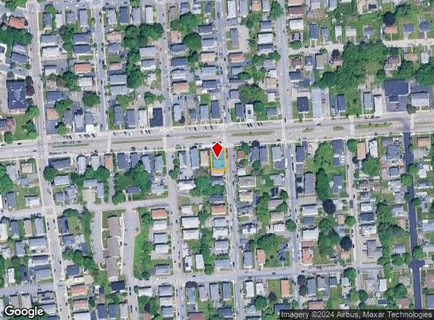  98 Hamilton St, Worcester, MA Parcel Map