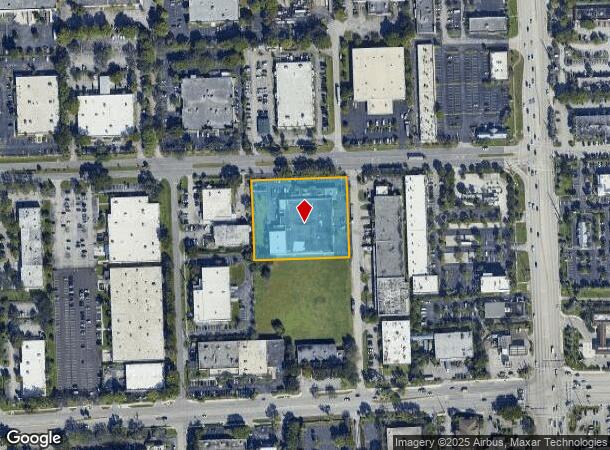 2700 Gateway Dr, Pompano Beach, FL Parcel Map