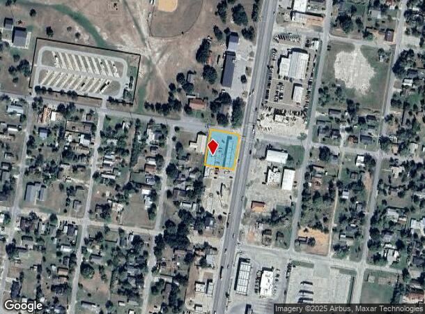 217 N Alamo St, Refugio, TX Parcel Map
