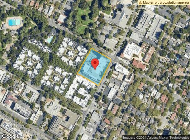  650 Castro St, Mountain View, CA Parcel Map