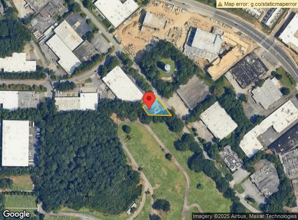  1600 Chattahoochee Ave Nw, Atlanta, GA Parcel Map