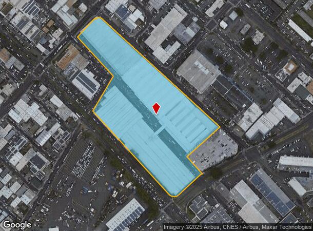  1416 Hart St, Honolulu, HI Parcel Map