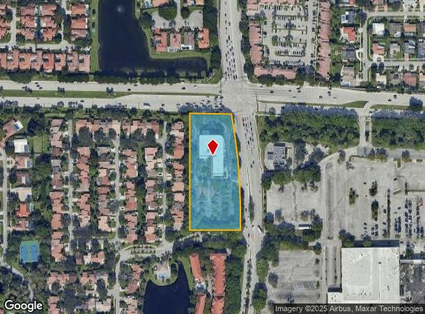  6100 Glades Rd, Boca Raton, FL Parcel Map