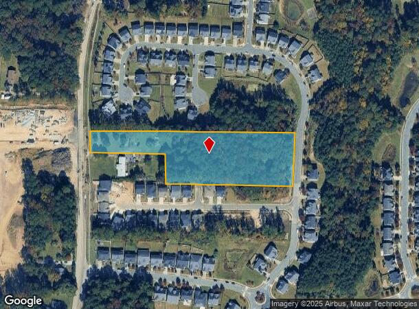  1525 S Mineral Springs Rd, Durham, NC Parcel Map