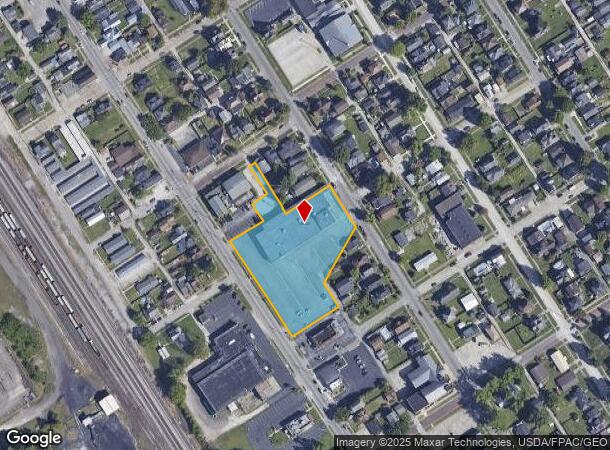  2147 S 3Rd St, Ironton, OH Parcel Map
