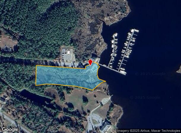  110 Spinnaker Run Rd, Belhaven, NC Parcel Map