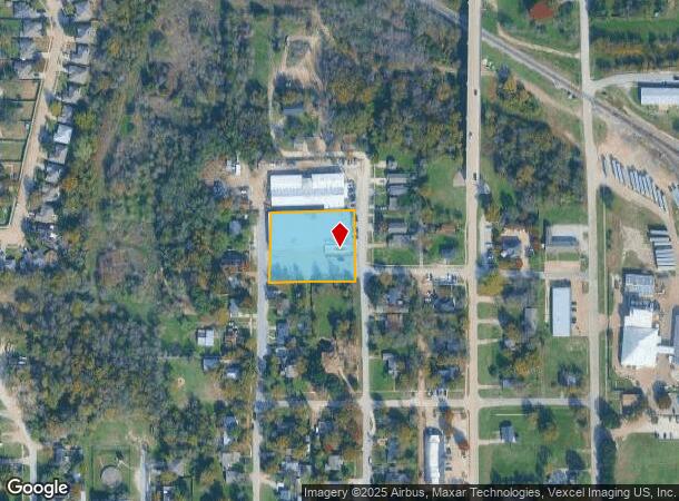 615 N 7Th St, Midlothian, TX Parcel Map