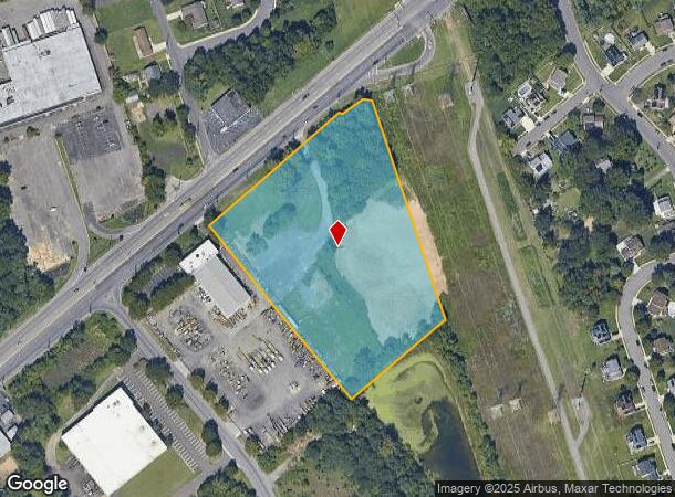 4460 S Route 130 S, Burlington, NJ Parcel Map