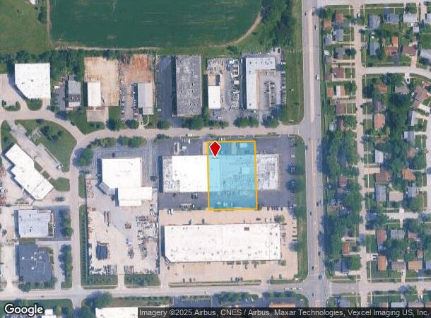  9619 S 194Th St, Mokena, IL Parcel Map