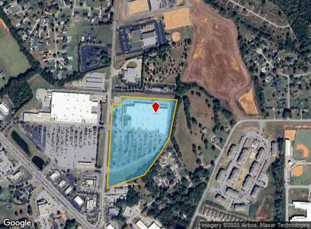 170 Rainbow Lake Rd, Boiling Springs, SC Parcel Map