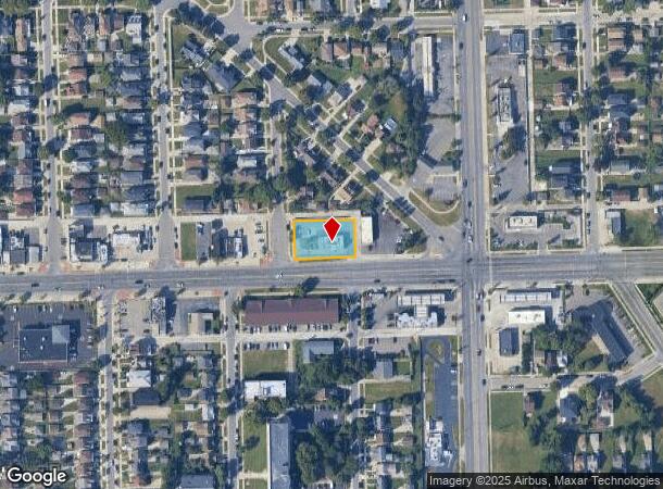  10120 W Warren Ave, Dearborn, MI Parcel Map