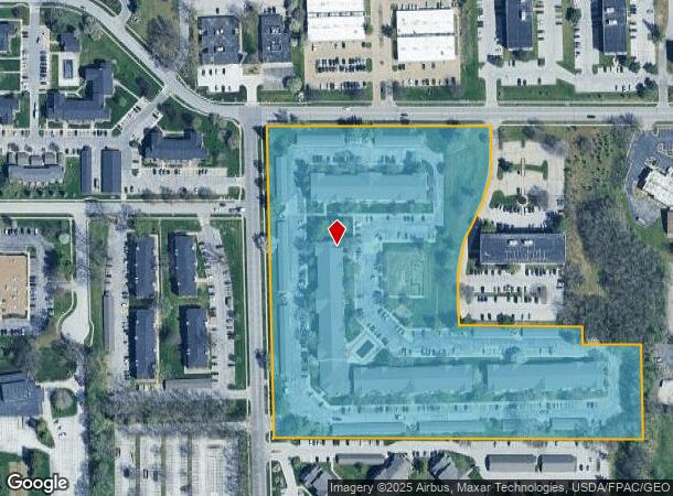 1225 11Th St, West Des Moines, IA Parcel Map