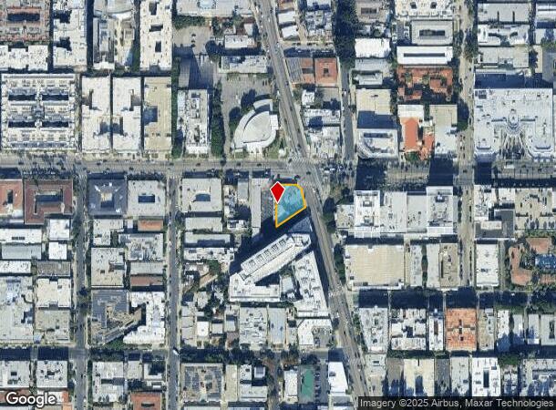 7102 Hollywood Blvd, Los Angeles, CA Parcel Map