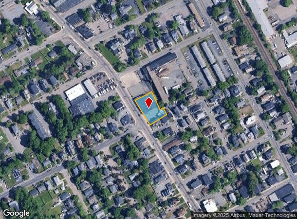  747 N Main St, Brockton, MA Parcel Map