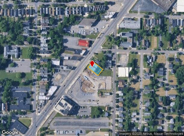 1711 Main St, Buffalo, NY Parcel Map