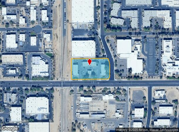  250 W Guadalupe Rd, Tempe, AZ Parcel Map