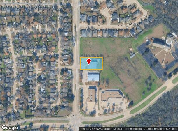  5521 New York Ave, Arlington, TX Parcel Map