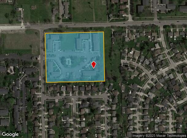  4505 Turner St, Trenton, MI Parcel Map